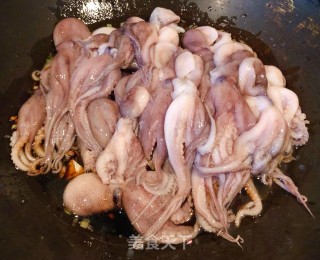 红烧章鱼#炖菜#的做法步骤：6