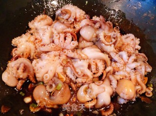 红烧章鱼#炖菜#的做法步骤：7