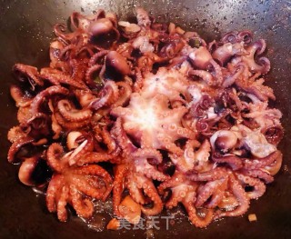 红烧章鱼#炖菜#的做法步骤：9