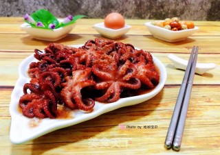 红烧章鱼#炖菜#的做法步骤：12