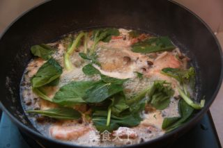 蟹味菇大虾双鲜汤的做法步骤：9