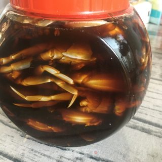 腌铁脚蟹的做法步骤：15