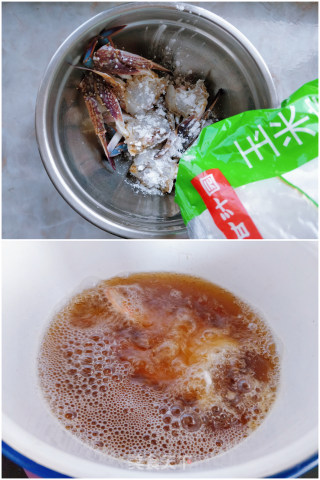 面拖蟹+红糖姜茶的做法步骤：3