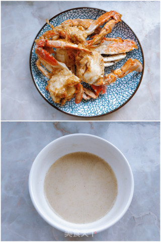 面拖蟹+红糖姜茶的做法步骤：4