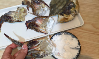 鲜香年糕梭子蟹，小美的美食的做法步骤：2