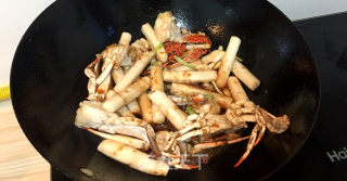 鲜香年糕梭子蟹，小美的美食的做法步骤：8