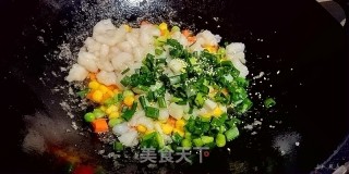 彩蔬鱼粒的做法步骤：9
