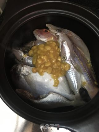 黄豆酱焖海鱼的做法步骤：6