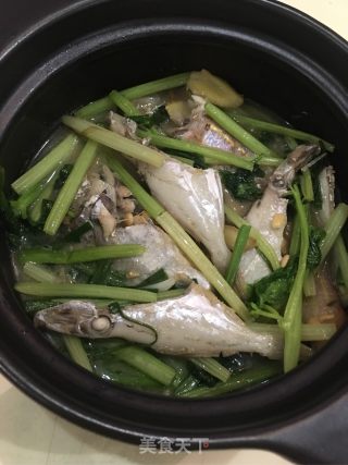 黄豆酱焖海鱼的做法步骤：10