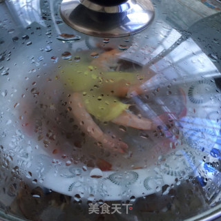 浇汁青虾的做法步骤：4