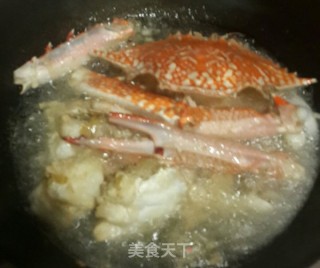 葱姜炒蟹的做法步骤：5
