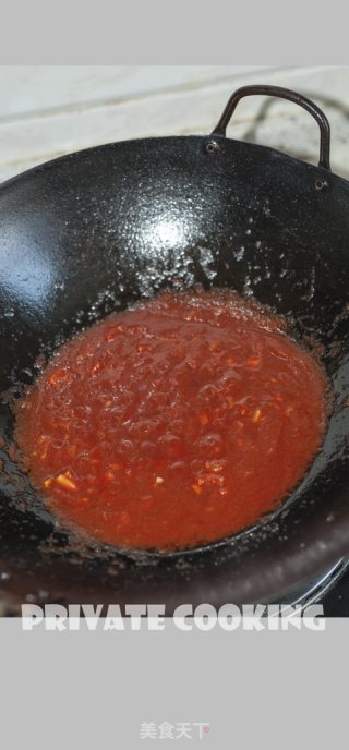 番茄酱汁淋龙利鱼的做法步骤：10