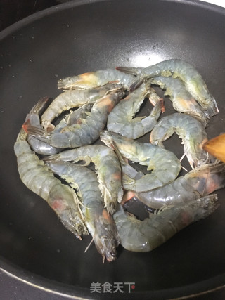 咖喱大虾的做法步骤：5