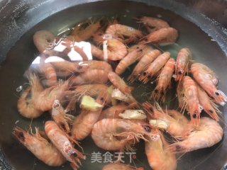 白灼基围虾&基围虾蘸酱的做法步骤：4
