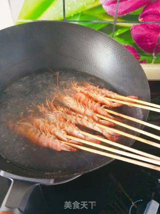 白灼青虾的做法步骤：6