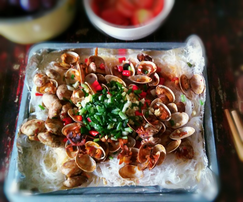 粉丝烤花蛤—烤箱菜的做法