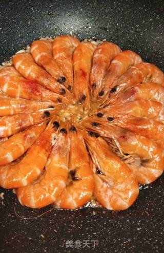 花开富贵茄汁虾的做法步骤：5