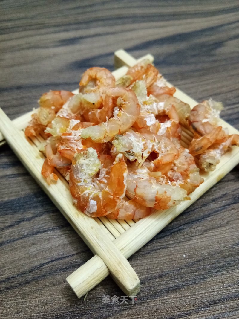 野生虾米制作的做法