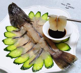 #海鲜#黑鱼刺身的做法步骤：11