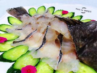 #海鲜#黑鱼刺身的做法步骤：12