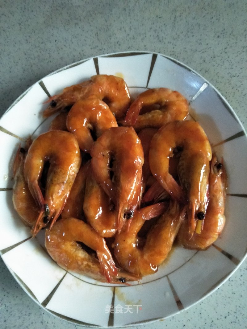 蚝油焖虾的做法