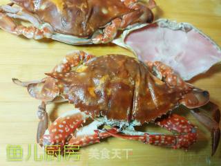 双豆梭子蟹（七星伴月）──“鱼儿厨房”私房菜的做法步骤：6
