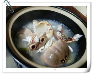 馒头蟹煲冬瓜排骨汤的做法步骤：6