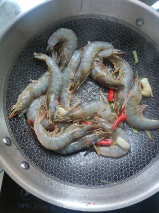 香辣大虾的做法步骤：2
