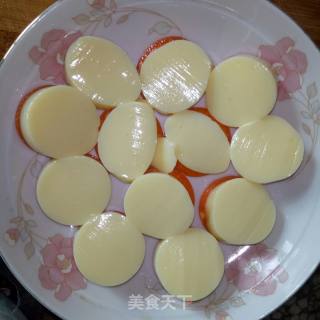 虾仁玉子豆腐的做法步骤：6