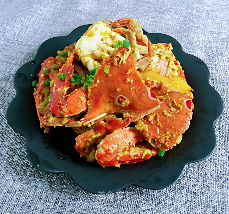 香辣泰式咖喱蟹的做法