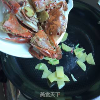 香辣泰式咖喱蟹的做法步骤：7