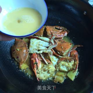 香辣泰式咖喱蟹的做法步骤：10