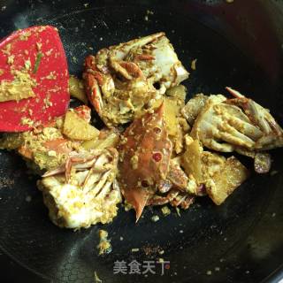 香辣泰式咖喱蟹的做法步骤：11