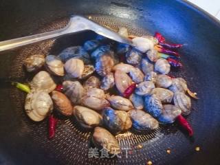 辣炒花蛤的做法步骤：3