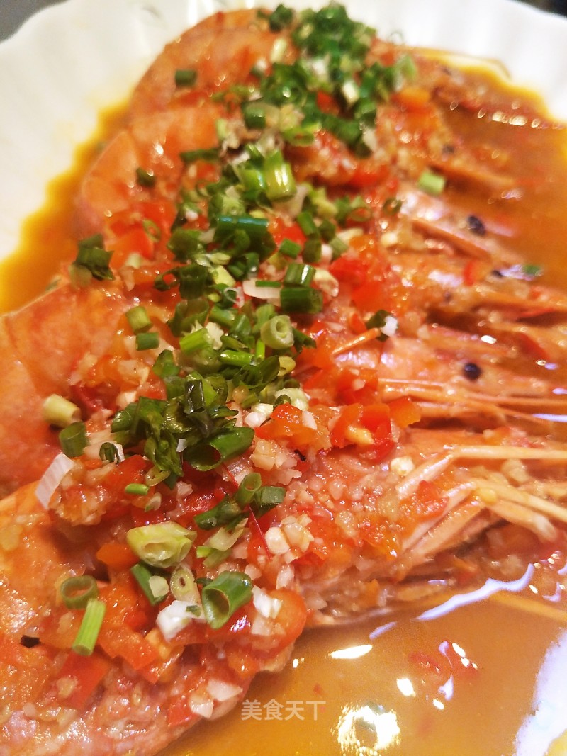 红椒蒜蓉阿根廷龙虾的做法