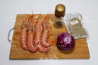煎烤多味红虾的做法步骤：1