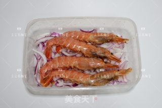 煎烤多味红虾的做法步骤：4
