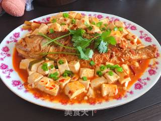 豆腐黄花鱼的做法步骤：6
