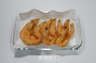  椒盐土豆虾的做法步骤：9