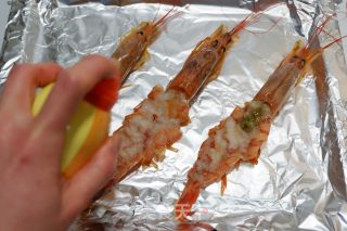 芝士焗阿根廷红虾的做法步骤：4