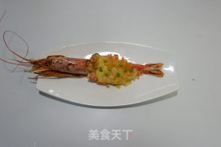 芝士焗阿根廷红虾的做法步骤：8