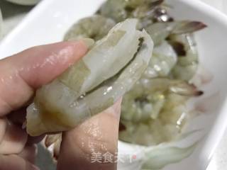 韭黄虾的做法步骤：3