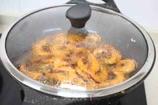 雪花蒜香基围虾的做法步骤：10