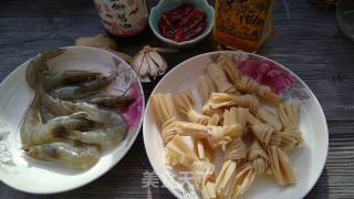 腐竹蒸虾的做法步骤：1