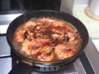 红焖大虾的做法步骤：4