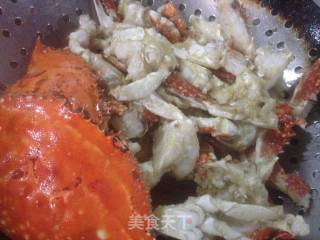 葱姜炒蟹的做法步骤：6