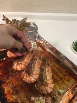 蒜香烤虾的做法步骤：14