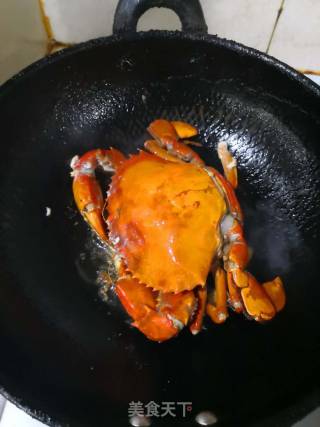 人可香煎海底蟹的做法步骤：4