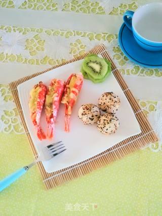 儿童营养餐之蒜蓉焗虾的做法步骤：5