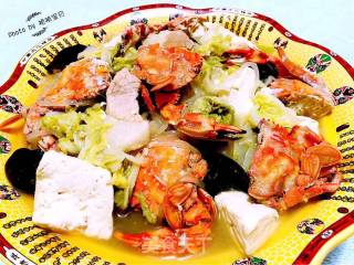 #炖菜#螃蟹一锅鲜的做法步骤：8